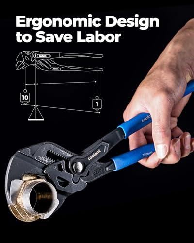 Juego de Llaves Pinza Ajustables toolant CR-V (7/10/12 Pulgadas)