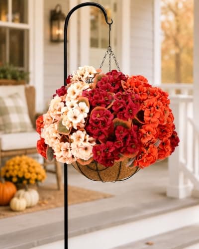 Miniatura de Geranios Falsos LAOWUJA de Otoño para Exterior (6 Manojos) 6