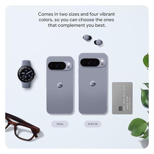 Google Pixel 10 Pro - Unlocked Android Smartphone - Gemini AI Assistant, Triple Rear Camera System, Fast-Charging 24+ Hour Battery, and 6.3" Super Actua Display - Jade - 256 GB (20 thumbnail 6
