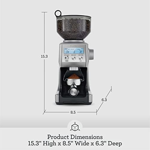 Miniatura de Breville BCG820BSS Smart Grinder Pro, 18 oz Coffee Bean Capacity, Brushed Stainless Steel 6