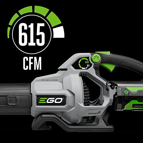 Miniatura de EGO POWER+ Cordless Electric Leaf Blower, 615 CFM, With Battery - LB6151 3