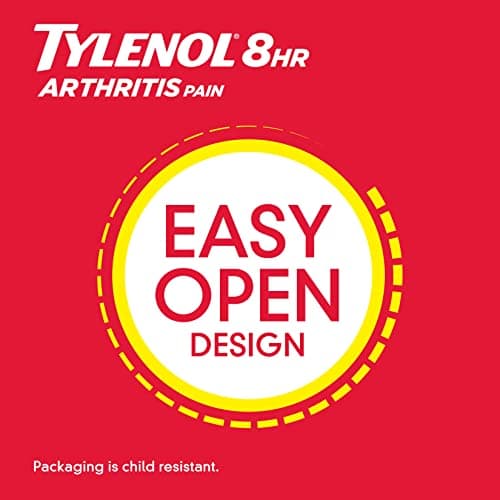 Tylenol 8 Hour Arthritis Pain Relief Extended-Release Tablets, 650 mg Acetaminophen, Joint Pain Reliever & Fever Reducer Medicine, Oral Pain Reliever for Arthritis & Joint Pain, 24 thumbnail 6