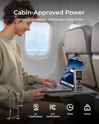 TALIX 140W Power Bank, 20000mAh Laptop Power Bank, PD 3.1 Fast Charging Portable Charger with 3 Ports, Digital Display, Battery Pack for MacBook, Lenovo, Dell, iPhone, Samsung, TSA thumbnail 3