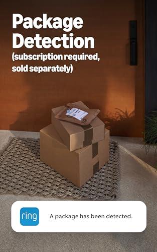 Ring Battery Doorbell, Home or business security with Head-to-Toe video, Live View with Two-Way Talk, and Motion Detection & Alerts, Satin Nickel thumbnail 3