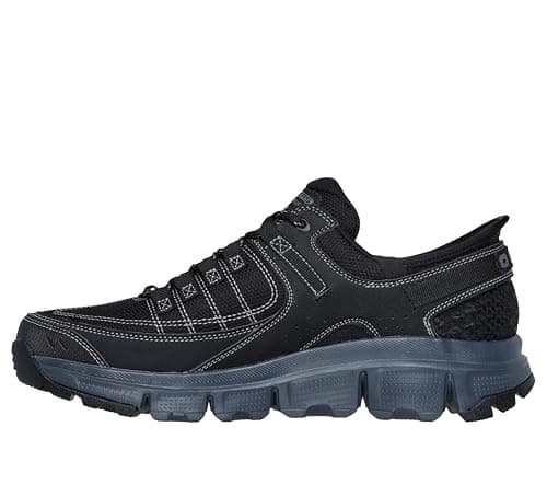 Skechers Men's Summits AT Hands Free Slip-in Sneaker, Black/Charcoal, 9.5 thumbnail 6