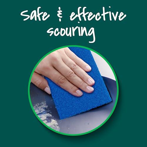 Scotch-Brite Zero Scratch Scouring Pad, Effective + Gentle Dish Scrubber for Household Cleaning, 20 Scrub Pads for Dishes, Nonstick Pots and Pans, Glass, Tubs, Showers, Reusable &  thumbnail 5