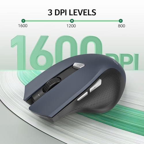 Miniatura de Mouse Inalámbrico Acer 2.4GHz con DPI Ajustable y 6 Botones 3