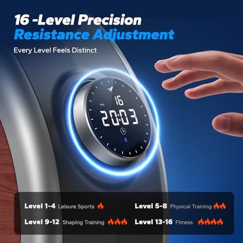 Merach Q1S Pro Electromagnetic Rowing Machine, Auto 16-Level Resistance thumbnail 3