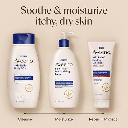 Miniatura de Pomada Reparadora Aveeno Skin Relief para Piel Extra Seca y Agrietada con Avena Triple y Karité, 2 oz 8