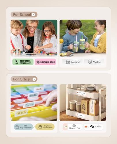 Miniatura de Mini Etiquetadora NIIMBOT D110 Bluetooth Mejorada para Casa y Oficina 3