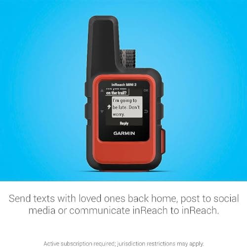 Garmin inReach Mini 2 Naranja: Comunicador Satelital Compacto para Aventura