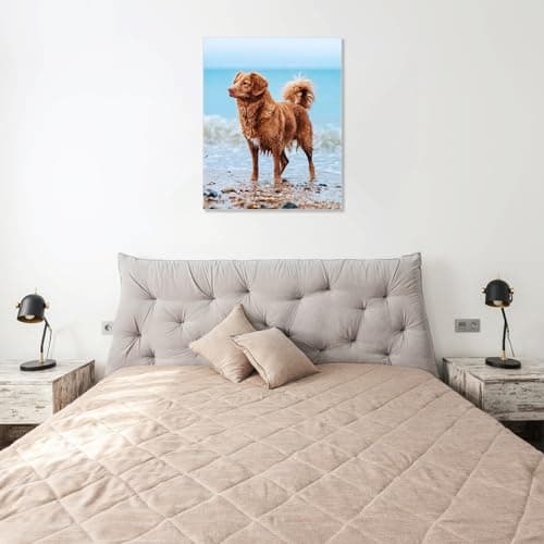 WEGA Custom Canvas Prints with Your Photos (8 X 10 Framed) Personalized Canvas Wall Art, Custom Photo Prints for Bedroom Living Room Office Decor, Personalized Picture Gift for Fam thumbnail 5