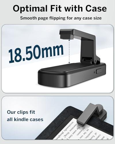 DATAFY [Case-Friendly] Remote Control Page Turner Ring for Kindle Paperwhite Oasis Scribe Kobo eReaders, Camera Camcorder Remote Controls, Page Turner Clicker for iPhone ipad Table thumbnail 4