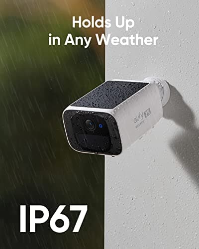 Miniatura de eufy Security S220 SoloCam 4-Cam Pack, Solar Charging, Wireless Outdoor Camera, Continuous Power, 2K Resolution, Day and Night Clarity, 2.4 GHz Wi-Fi, No Monthly Fee 6