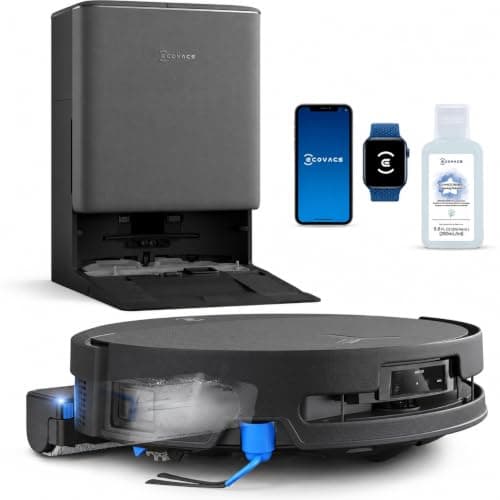 ECOVACS DEEBOT T90 PRO Omni Robot Aspiradora y Trapeador, Succión Potente de 30000Pa