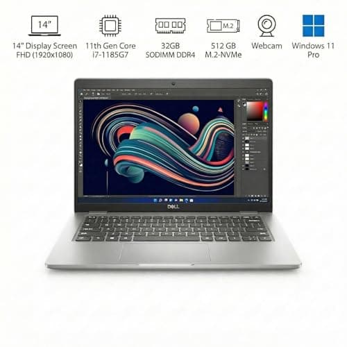 Laptop Dell Latitude 5420 Renovada: i7-11ª Gen, 32GB RAM, 512GB SSD, FHD 14" W11 Pro