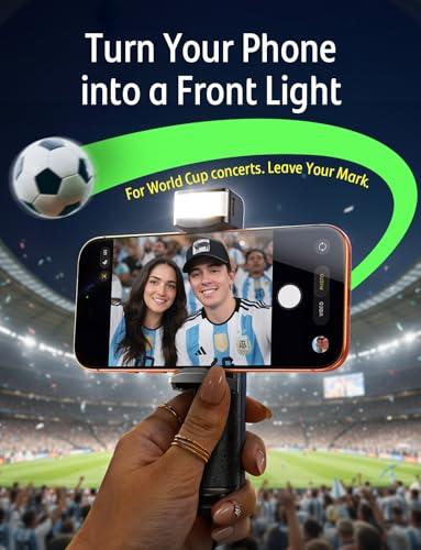 LISEN Airplane Travel Essentials, Cruise Ship Essentials 2026 for Women Men Phone Holder Mount (LED) Airplane Gadgets for Men Women Long Flight Travel Accessories Photographic Ligh thumbnail 9