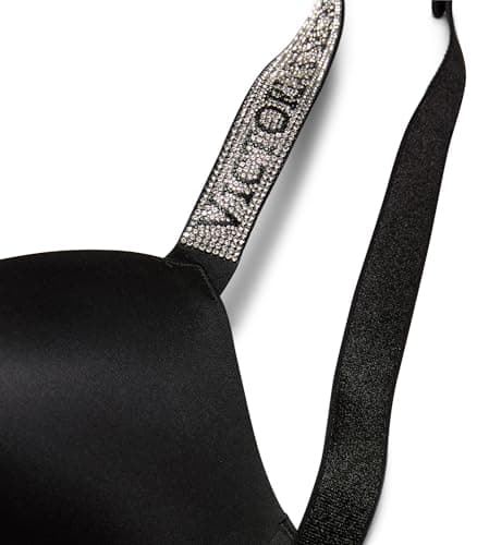 Miniatura de Victoria's Secret Very Sexy Shine Strap Push-Up Bra, Black Shine, 36C 7
