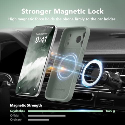 SuydanBox Magnetic for iPhone 18 Pro Case/iPhone 17 Pro Case Silicone thumbnail 3