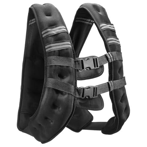 VEVOR Weighted Vest, 20 lbs Weight Vest with Reflective Stripe, Adjustable Buckle Body Weight Vest for Men Women, Workout Equipment for Strength Training, Running, Jogging, Fitness thumbnail 9