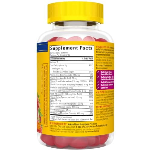 Multivitamínico Nature Made para Mujeres, 70 Gomitas