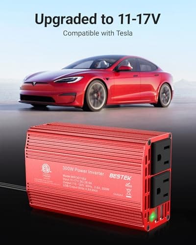 Miniatura de Inversor de Corriente BESTEK 300W para Auto 6