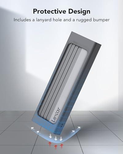 Miniatura de Gabinete Lexar E300 para SSD NVMe M.2, USB 3.2 Gen 2 (10Gbps), Sin Herramientas 5