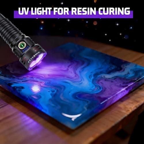 Miniatura de Linterna UV iToncs 365nm Luz Negra y Blanca 30W 4