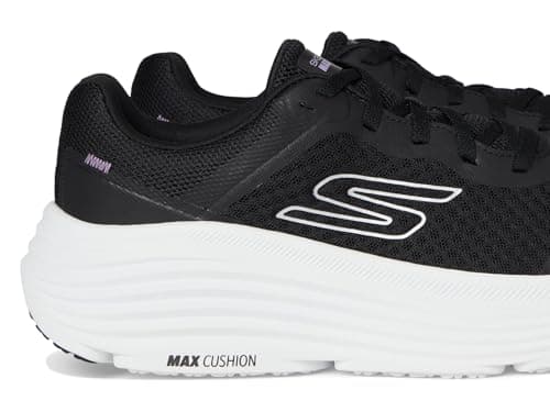 Skechers Women's Max Cushioning Endeavour Canova Sneaker, Black/White, 9 thumbnail 7