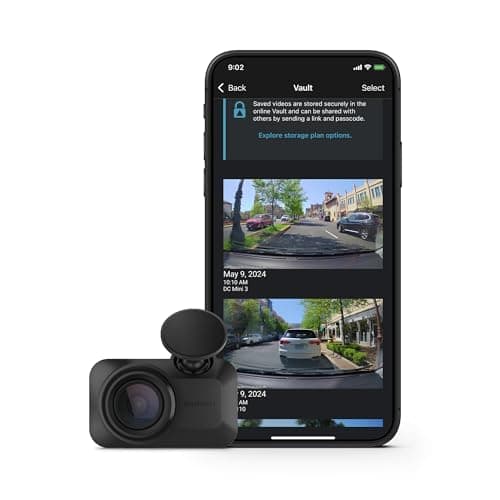 Garmin Dash Cam™ Mini 3, Ultracompact 1080p HD Dash Cam