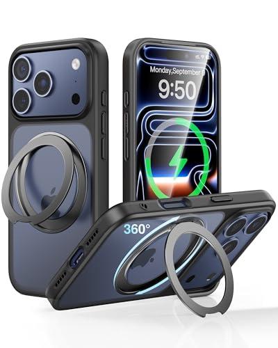 Funda SMARTDEVIL con Soporte Magnético 360° para iPhone 17 Pro, Militar y MagSafe