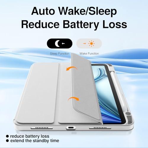 Funda Magnética SMARTDEVIL para iPad Air 13" y iPad Pro 12.9" con Soporte Trifold