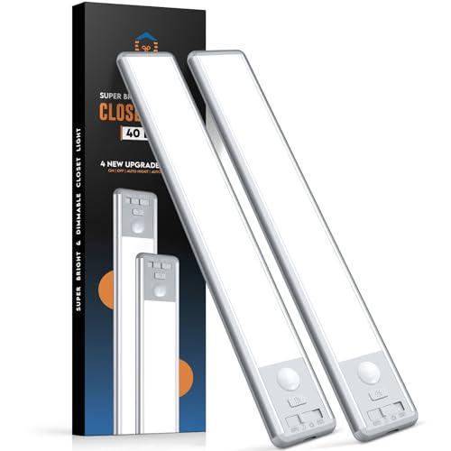 Luces BLS LED de 10'' para Gabinete y Clóset, con Sensor de Movimiento, Recargables