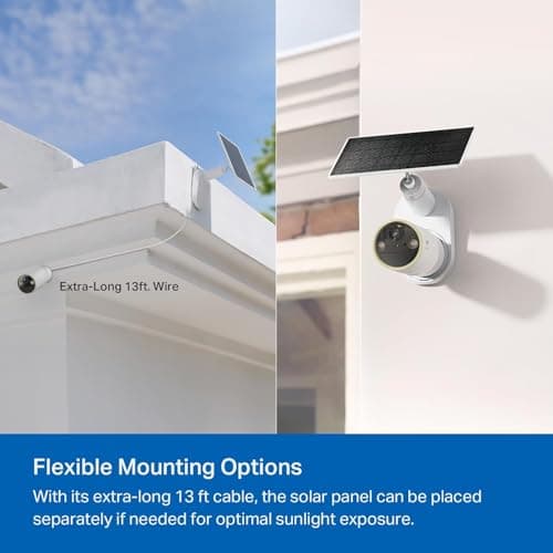 Tapo MagCam 4K Outdoor Wireless Security Camera – Battery Power with Solar, Magnetic Mount, Person/Vehicle Detection, Subscription-Free SD or Optional Cloud, Compatible with Alexa, thumbnail 7