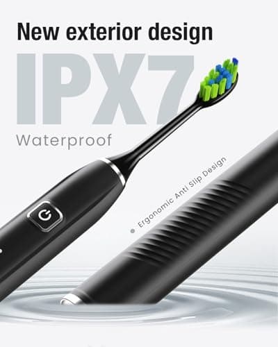 7AM2M Sonic Electric Toothbrush for Adults,Type-C Charging Run for 120 Days
