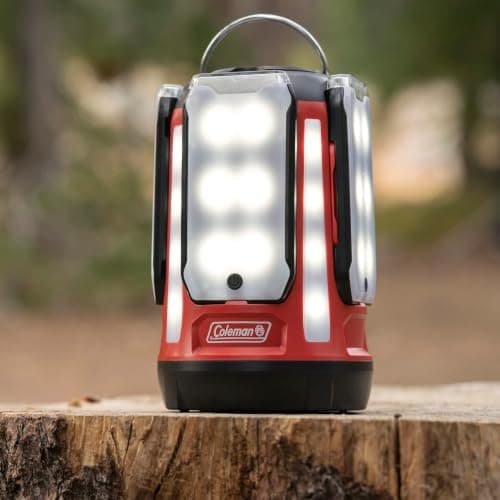 Coleman Multi Panel 800L LED Lantern, Water-Resistant, USB Charging Port thumbnail 4