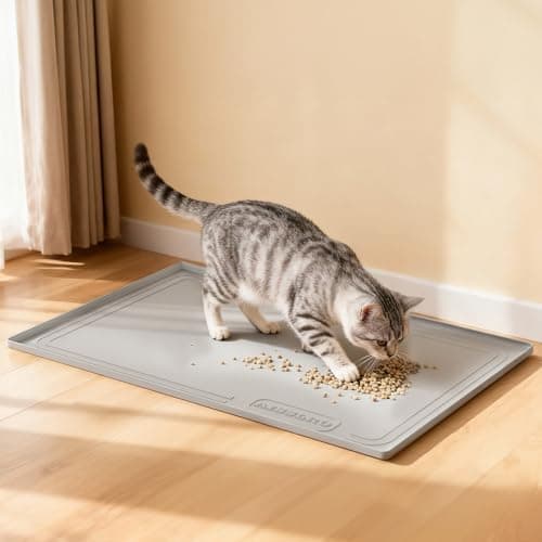 Tapete protector impermeable de silicona para debajo del fregadero (22" x 19")