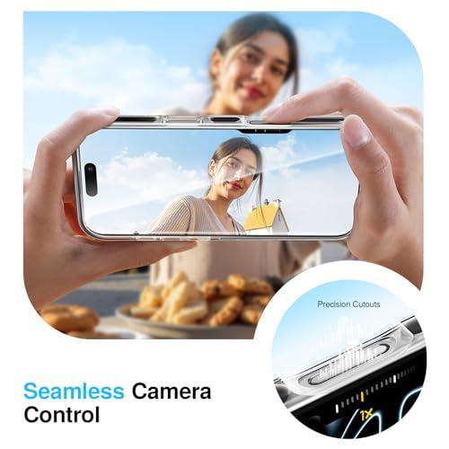 Miniatura de Funda Magnética MagSafe SMARTDEVIL para iPhone 17 Pro Max, Antigolpes Transparente con 2 Micas y Antiamarilleo - Negro 5