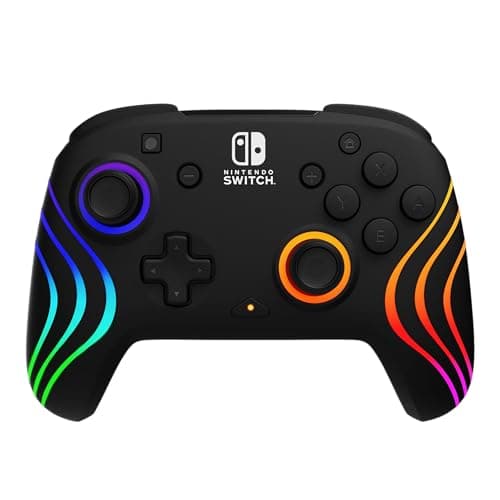 Controlador Gaming Inalámbrico PDP Afterglow Wave RGB para Nintendo Switch