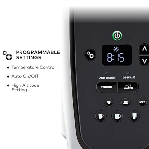 Cafetera Keurig K-Elite de Taza Única K-Cup (Plata Cepillada)