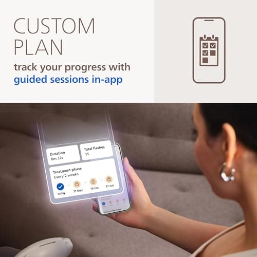 Philips Lumea IPL — Salon-like Laser Hair Removal, Permanent Hair Reduction Device At Home for Body & Facial Hair Removal for Women with Unique UV Filter for Face — 5 Settings, Ski thumbnail 9