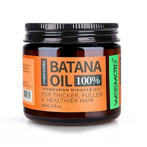 Aceite de Batana Crudo WEEMOTD 100% Hondureño para Cabello, 2 Fl Oz