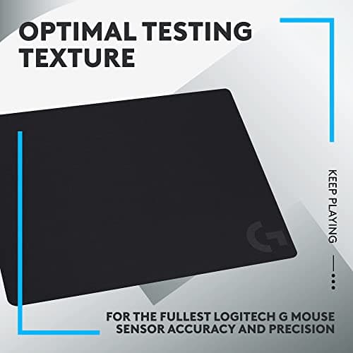 Miniatura de Logitech G240 Cloth Gaming Mouse Pad, Optimized for Gaming Sensors, Moderate Surface Friction, Non-Slip Mouse Mat - Black 4