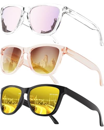 QALLY Sunglasses-women Polarized Sunglasses-womens: Trendy Sun Glasses polarized UV400 Protection Fashion Sunglasses