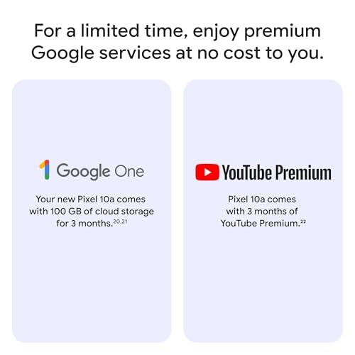 Paquete Google Pixel 10a (Obsidian, 128 GB) con Pixel Buds 2a ¡Gratis!