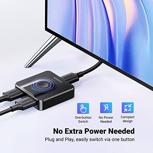 Miniatura de Switch HDMI UGREEN 4K@60Hz Bidireccional (2x1) para PS5, Xbox y Más 5