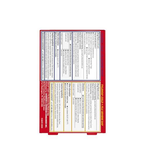 Miniatura de Tylenol Resfriado + Gripe Severo Día y Noche, Alivio Multísíntomas, 24 cápsulas 8