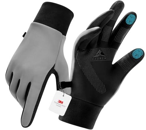 Guantes de Invierno GXCROR Térmicos 3M: Táctiles y Antideslizantes para Exteriores
