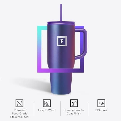Termo IRON °FLASK Co-Pilot 40 oz con Aislamiento
