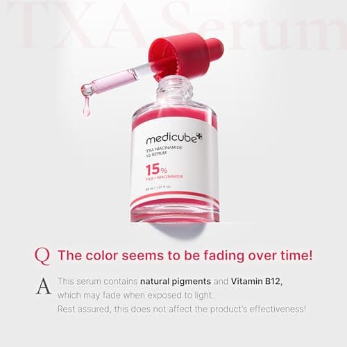 medicube TXA+Niacinamide 15% Glow Facial Serum for After Spot Care | All-in-One Daily Korean Skincare | Uneven Skin Tone, Texture, and Hydration Care | High-Potency Tranexamic Acid thumbnail 6